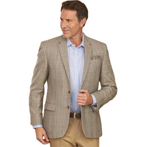 L'Homme Moderne Veste laine et soie