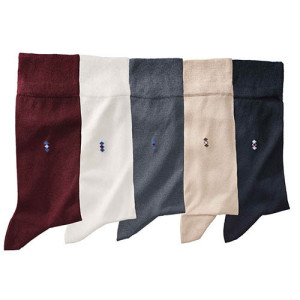 L'Homme Moderne Chaussettes bambou "seconde peau" - les 5 paires