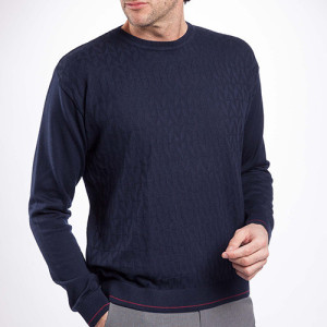 L'Homme Moderne Pull maille élégance