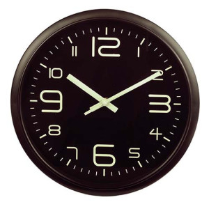 L'Homme Moderne Horloge radio-pilotée phosphorescente