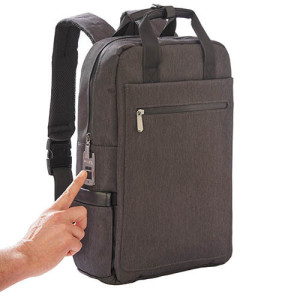L'Homme Moderne Sac à dos à serrure biométrique