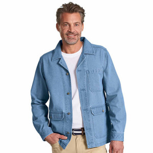 L'Homme Moderne Veste denim Chambray