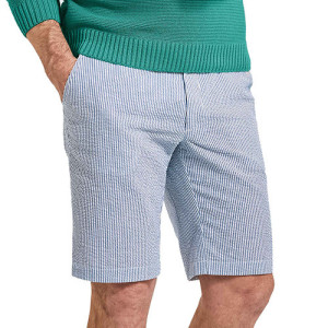 L'Homme Moderne Bermuda Seersucker