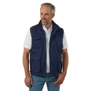 L'Homme Moderne Gilet multipoche travel