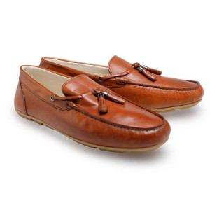 L'Homme Moderne Mocassins cuir élégance