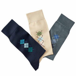 L'Homme Moderne Chaussettes fil d'écosse - les 3 paires