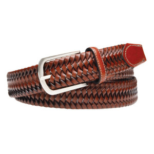 L'Homme Moderne Ceinture cuir tressé Glove Story