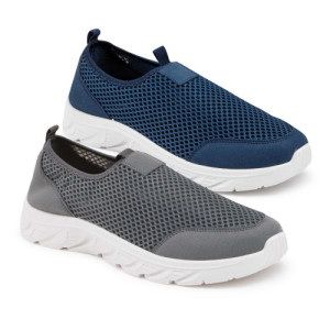 L'Homme Moderne Baskets maille Aéro-flex - les 2 paires