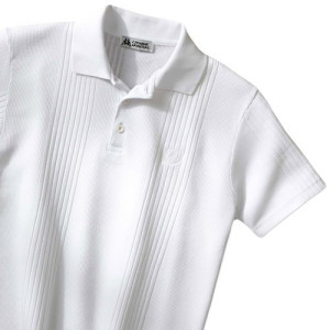 L'Homme Moderne Polo extensible "grandes tailles" Blanc