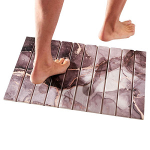 L'Homme Moderne Caillebotis diatomite "marbre noir" - Petit format