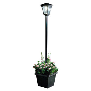 L'Homme Moderne Réverbère jardinière solaire