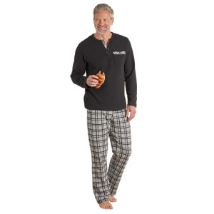 L'Homme Moderne Pyjama maille polaire