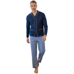 L'Homme Moderne Pyjama boutonné Bastide
