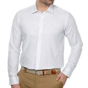 L'Homme Moderne Chemise coton et lin