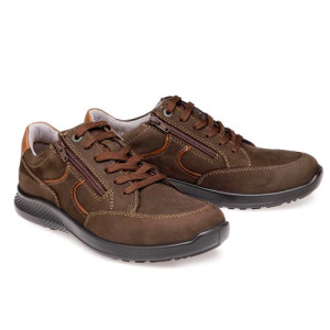 L'Homme Moderne Baskets double zip Aircomfort