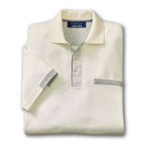L'Homme Moderne Polo Fil d’Écosse Couture