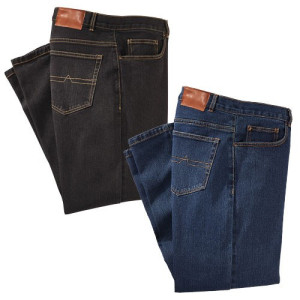 L'Homme Moderne Les 2 Jeans Coton