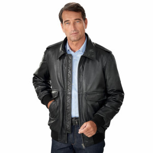 L'Homme Moderne Blouson Cuir Aviateur