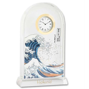 L'Homme Moderne La pendule La grande vague de Kanagawa