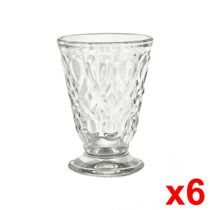 L'Homme Moderne Les 6 verres à eau Renaissance