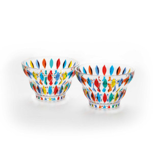 L'Homme Moderne Deux coupelles Murano