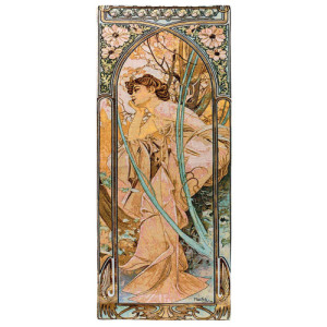 L'Homme Moderne Tapisserie Mucha - Rêverie du soir