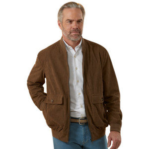 L'Homme Moderne Blouson teddy velours