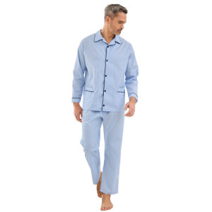 L'Homme Moderne Pyjama rayé Ciel