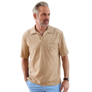 L'Homme Moderne Polo velours Beverly