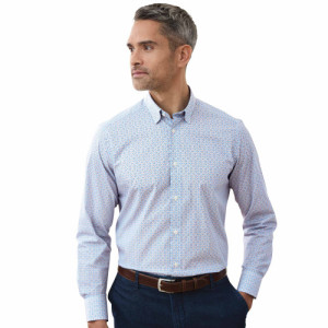 L'Homme Moderne Chemise imprimée azulejos