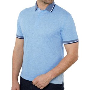 L'Homme Moderne Polo Piqué fil d'Écosse