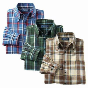 L'Homme Moderne Chemise Flanelle - les 3