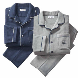 L'Homme Moderne Pyjamas polaire - les 2 (de même taille)
