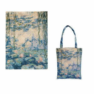 L'Homme Moderne La tapisserie Les Nymphéas de Monet