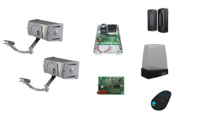 Came 8k01mb-017 Ferni 24v Automatisierungsset Mit Encoder Für Drehtore Bis 4 M Pro Flügel - Bus Cxn