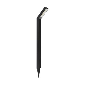 V-Tac Pro 17w 3-In-1 Cct 110° Solar-Gartenleuchte Mit Erdspieß, Schwarz Ip65 – Sku 23997