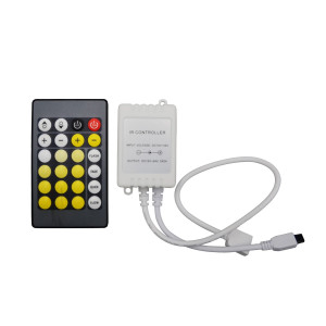 V-Tac Vt-24172 Ir-Dimmer-Controller Für Cct-Led-Streifen 12-24v Dc Mit Infrarot-Fernbedienung