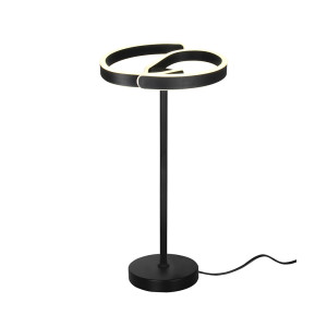 V-Tac Vt-84047 Led-Tischleuchte 25 W 4000 K 3250 Lm In Mattschwarzem Metall, Modernes Design