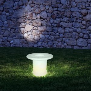 V-Tac Vt-7812 Mehrfarbiger Rgb-Led-Couchtisch, Wiederaufladbarer Akku Und Fernbedienung Ip54 – Artikelnummer 40251