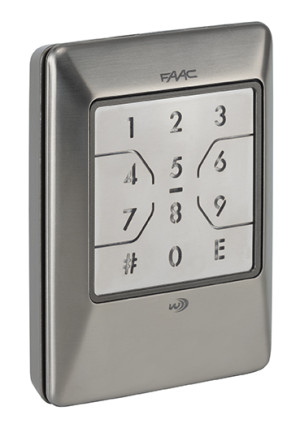 Faac 404037 Tastaturwahlschalter Funksender Mit Kombinations-Funktastatur 433 Mhz Xkp W