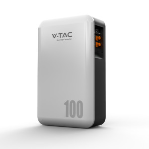 V-Tac Vt-48100-W2 Speicherbatterie Vestwood 6,14 Kwh Lifepo4 Integriertes Bms Für Photovoltaik-Wechselrichter (51,2 V 100 Ah) Ip65 – 11524