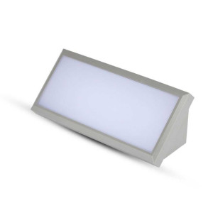 V-Tac 12w Wandleuchte Led  600lm 110 ° Landschaft Im Freien Ip65 Weiches Licht-Medium Vt-8054 – Sku 8233 Warmweiß 2700k