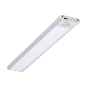 V-Tac Led-Barlampe Für Kleiderschrank Usb Wiederaufladbar 1,5 W Mit Sensor-Türlicht Silberfarbenes Licht 4000 K Sku 2958