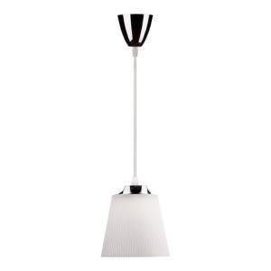 V-Tac Vt-1036 7w Led Lampe Pendelleuchte Neutralweiß 4000k Chrom Körper Weiß Shade Ф150mm Ip20 - Sku 8505
