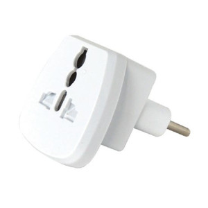V-Tac Universal-Adaptersteckdose  10a 2p+t Italienischer Standard - Sku 8747