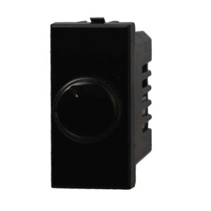 Ettroit Knopfdimmer Kompatible Bticino Axolute Für Ohmsche Lasten 100w-1000w Schwarz Farbe  An1301