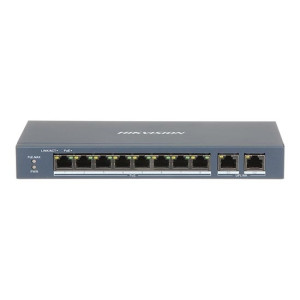 Hikvision Ds-3e0310p-E/m Unmanaged Switch 8 Ports Poe 10/100mbps + 2 Ports 10/100/1000mbps 60w