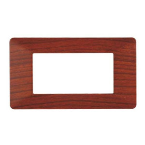 Ettroit Kompatible Abdeckrahmen Vimar Plana 4 Module Kunststoff Radica Farbe  Ev83403