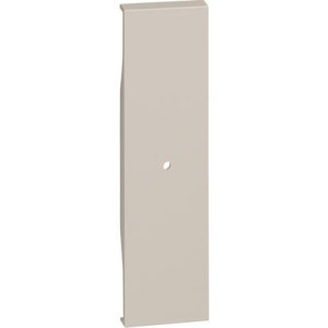 Bticino Cover  Living Now Für Angeschlossenes Modul Für Sockel 1 Modul - Sand Km31