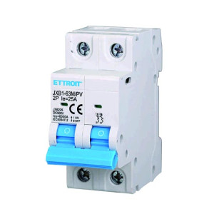 Ettroit Photovoltaischer Magnetischer Thermoschalter 2p Dc 500v 25a 6ka Belegt 2 Din-Module  Jx6225